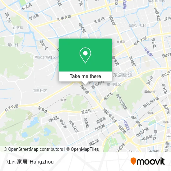 江南家居 map