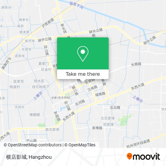 横店影城 map