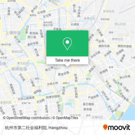 杭州市第二社会福利院 map