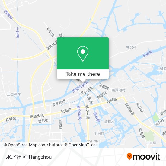 水北社区 map