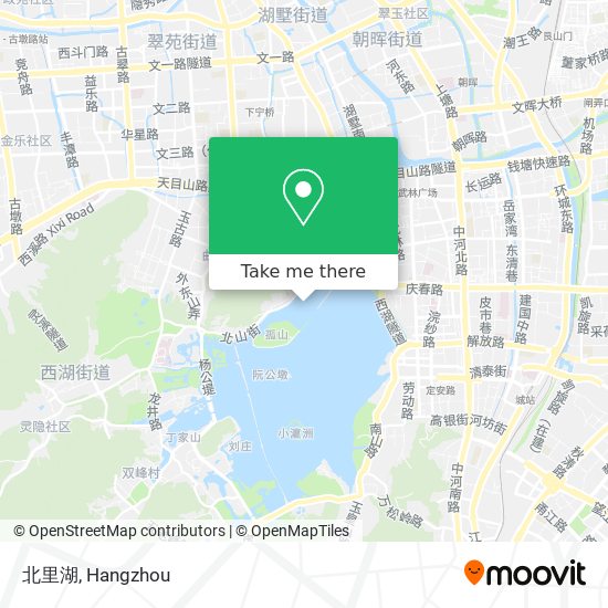 北里湖 map
