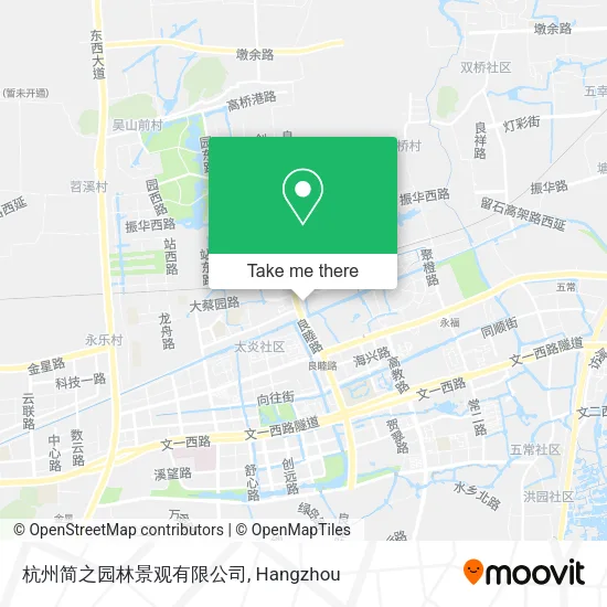 杭州简之园林景观有限公司 map