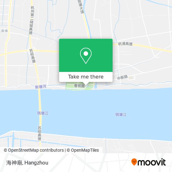 海神廟 map