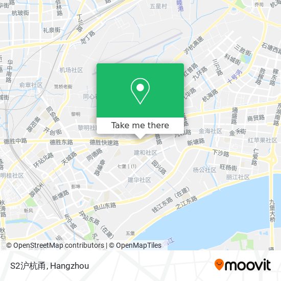S2沪杭甬 map