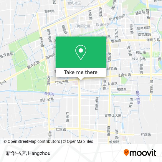 新华书店 map
