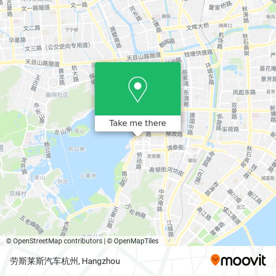 劳斯莱斯汽车杭州 map