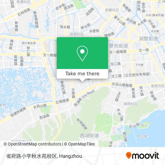 省府路小学秋水苑校区 map