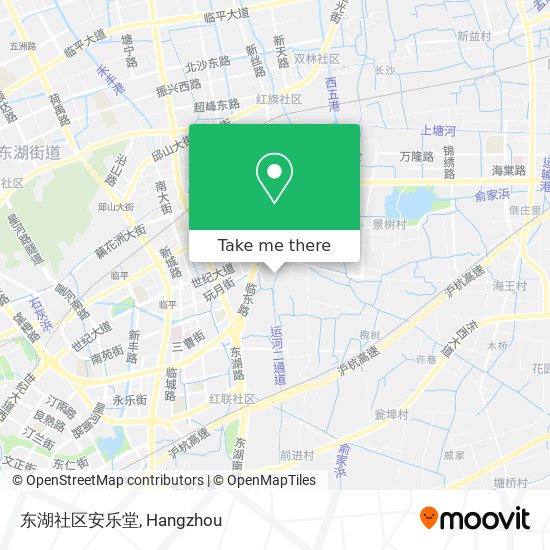 东湖社区安乐堂 map