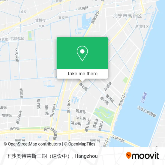 下沙奥特莱斯三期（建设中） map
