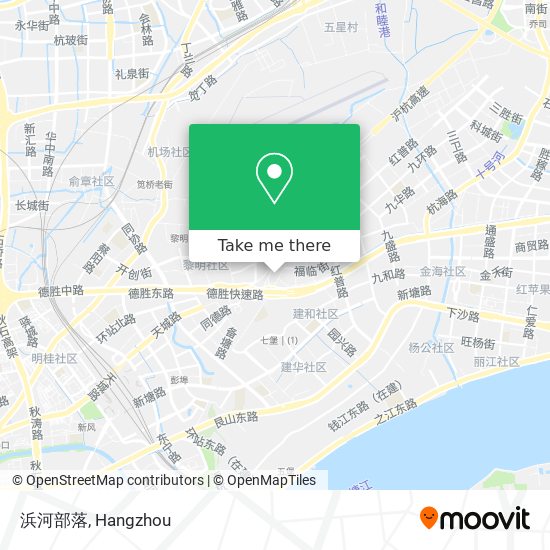 浜河部落 map