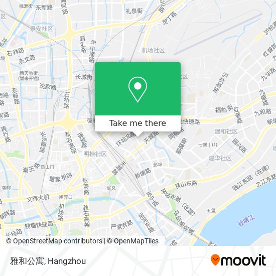 雅和公寓 map