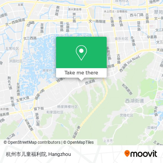 杭州市儿童福利院 map