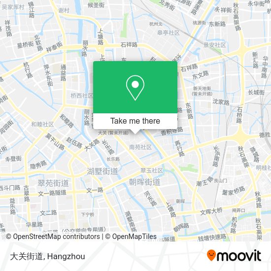 大关街道 map