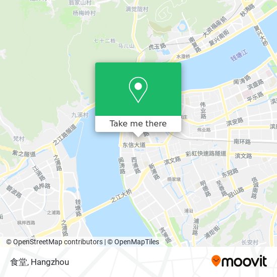 食堂 map