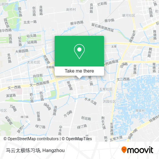 马云太极练习场 map