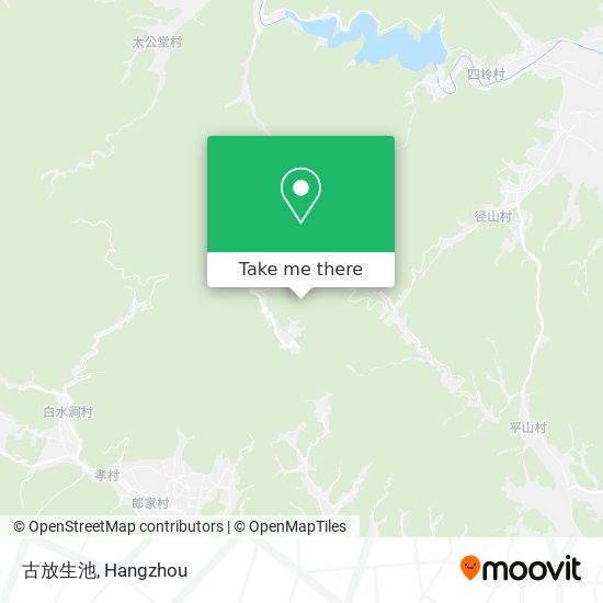古放生池 map