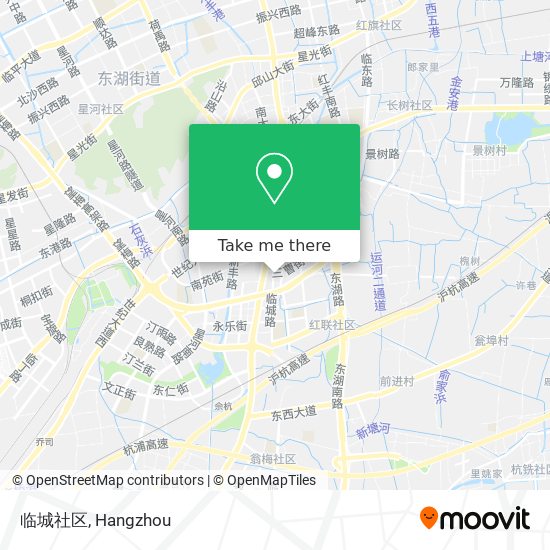 临城社区 map