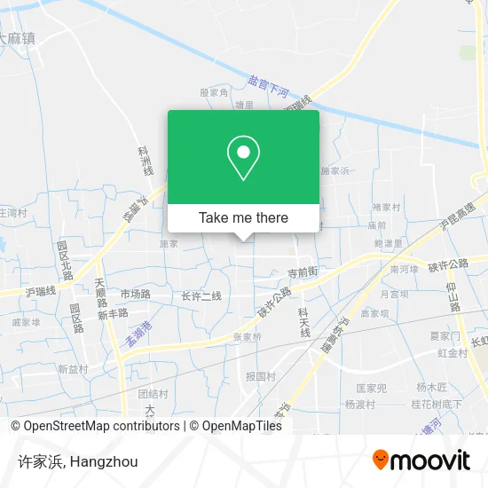 许家浜 map