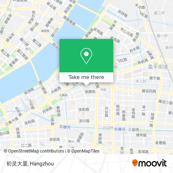 初灵大厦 map
