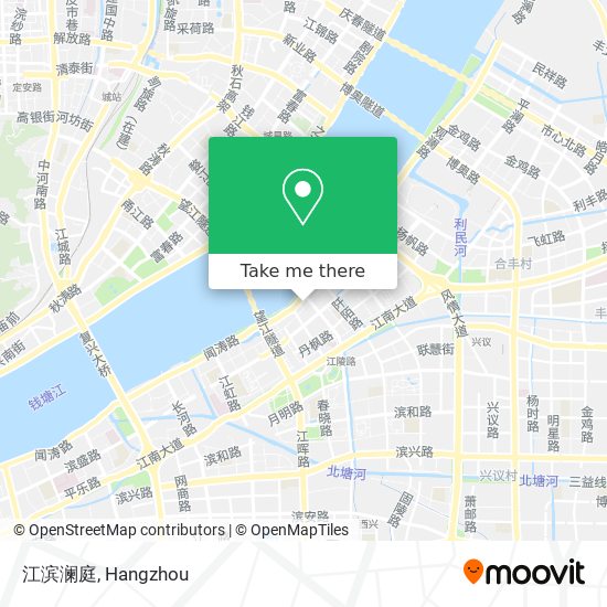 江滨澜庭 map