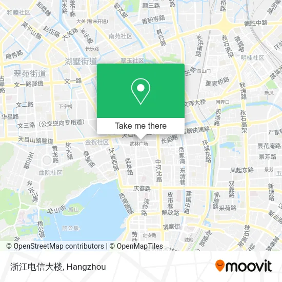 浙江电信大楼 map