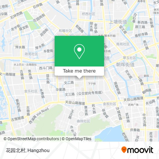 花园北村 map