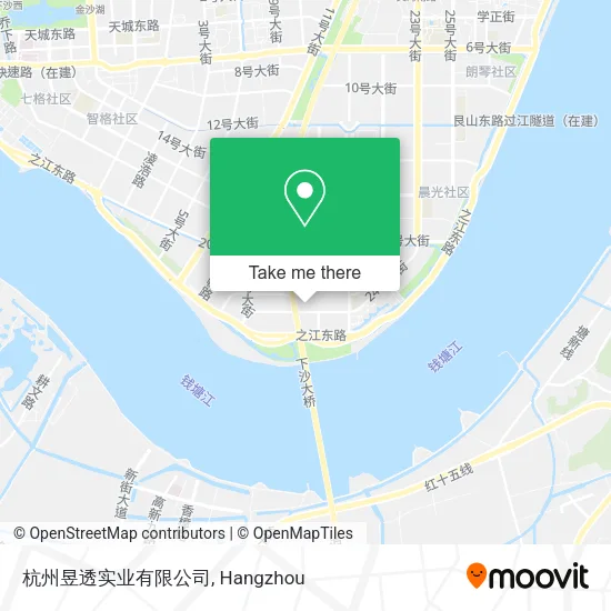 杭州昱透实业有限公司 map