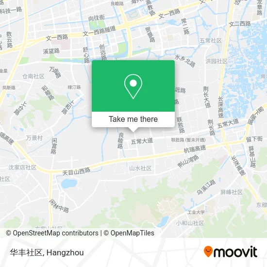 华丰社区 map