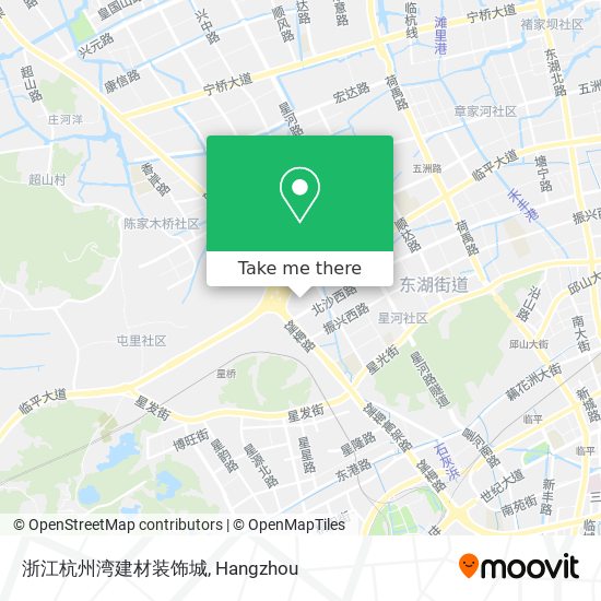 浙江杭州湾建材装饰城 map