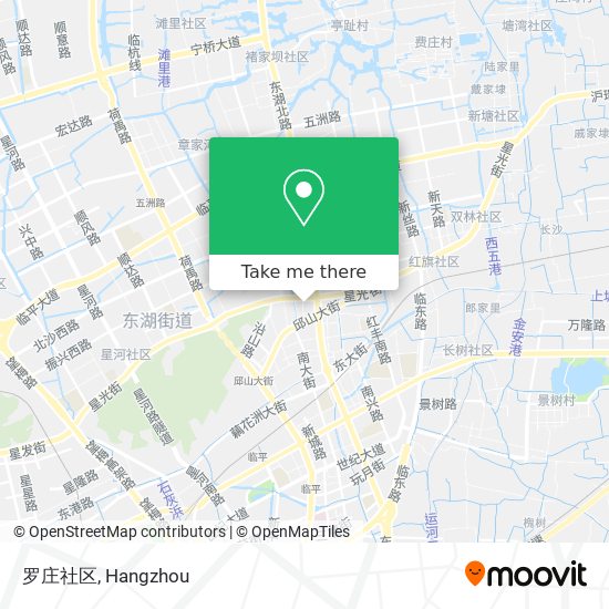 罗庄社区 map