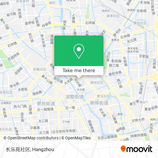 长乐苑社区 map