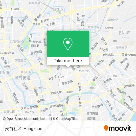 麦苗社区 map