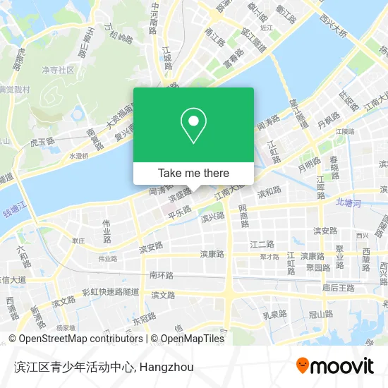 滨江区青少年活动中心 map