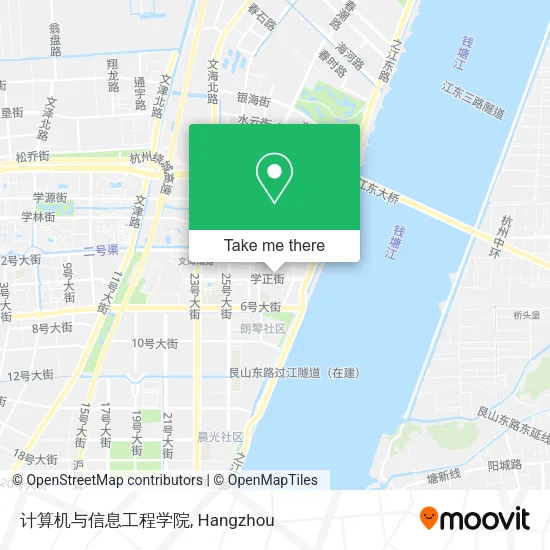 计算机与信息工程学院 map
