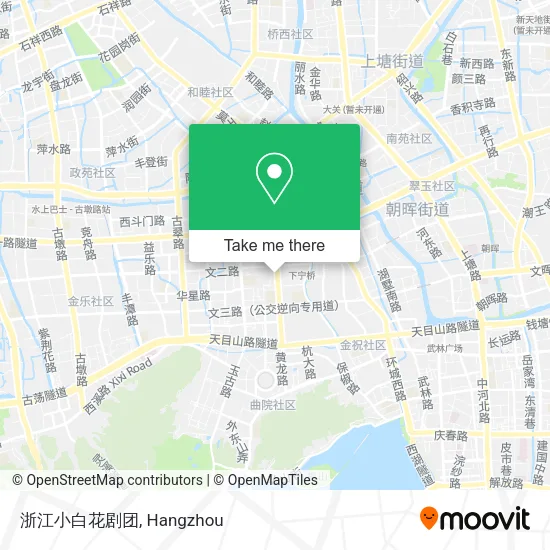 浙江小白花剧团 map