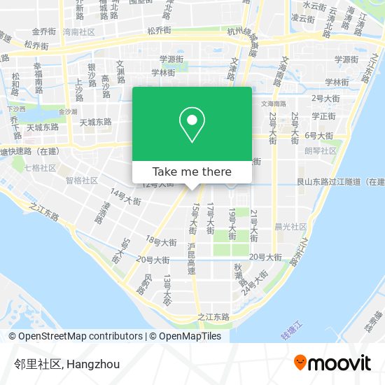 邻里社区 map