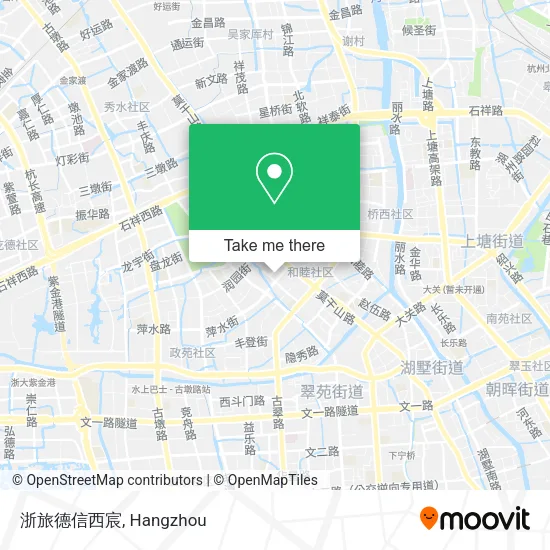 浙旅德信西宸 map