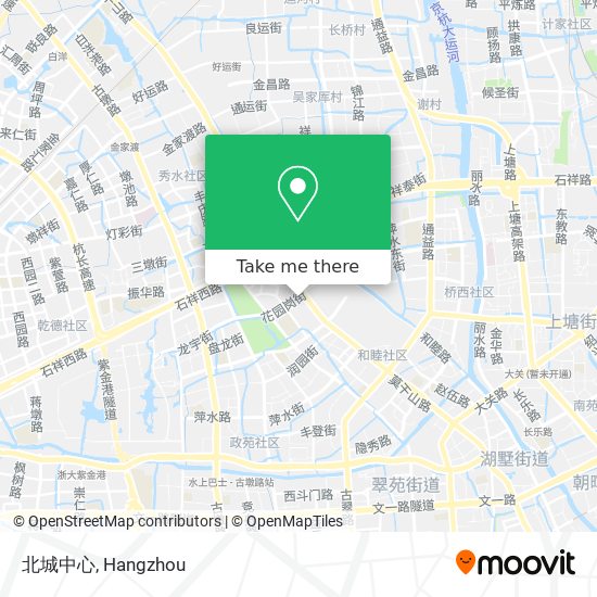 北城中心 map