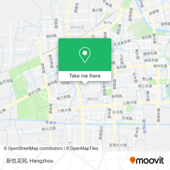 新悦花苑 map