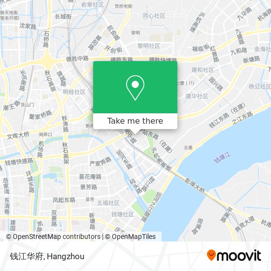 钱江华府 map