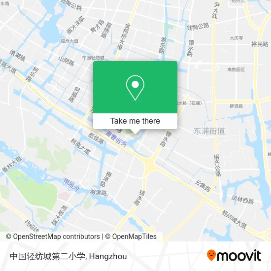中国轻纺城第二小学 map
