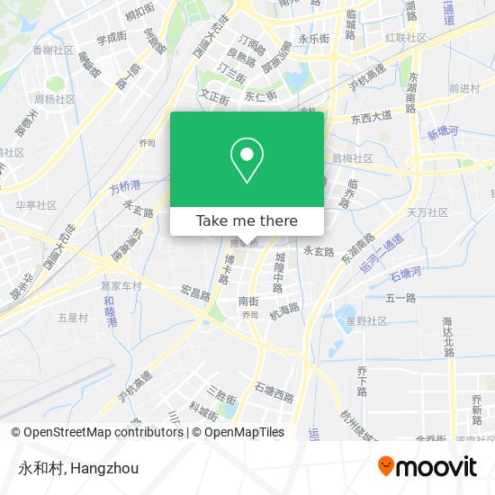永和村 map