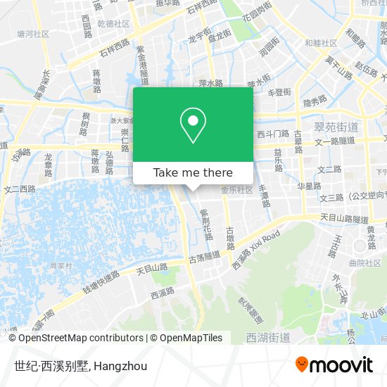 世纪·西溪别墅 map