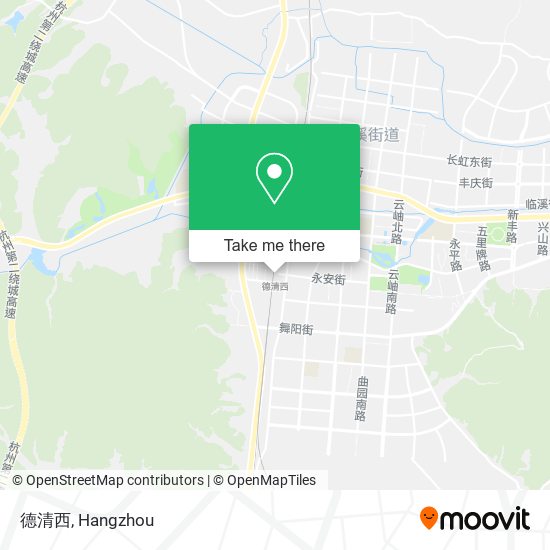 德清西 map