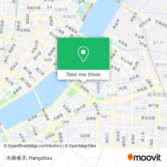 水榭春天 map