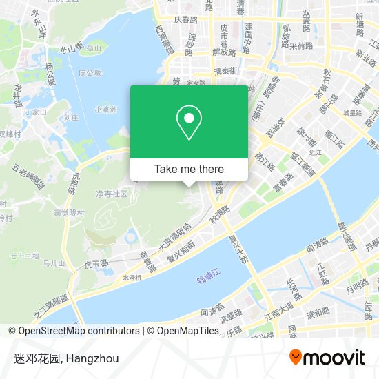 迷邓花园 map