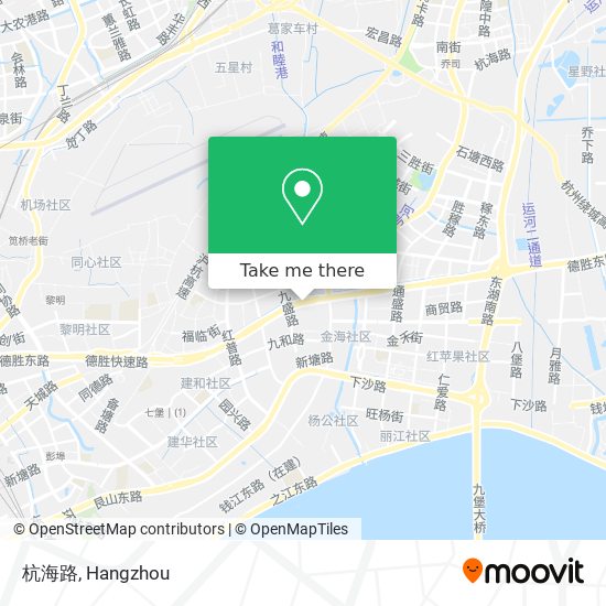 杭海路 map