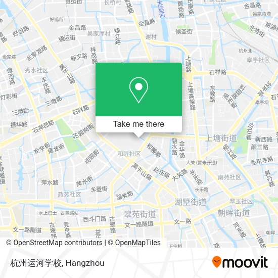 杭州运河学校 map