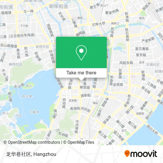 龙华巷社区 map
