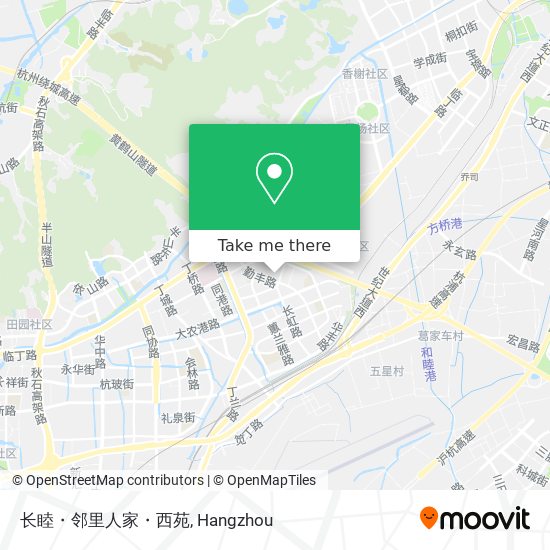 长睦・邻里人家・西苑 map